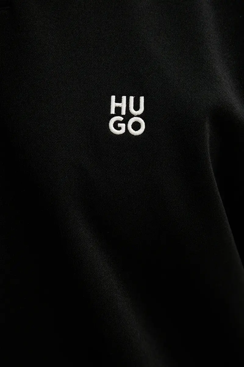 HUGO Polo Uomo Nero 3335694 miniatura 5