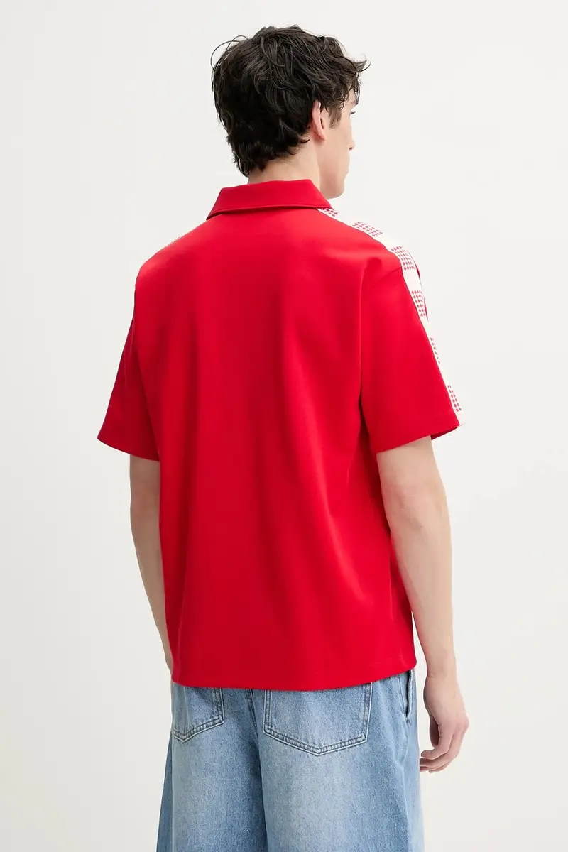 HUGO Polo Uomo Rosso 3348632 miniatura 3