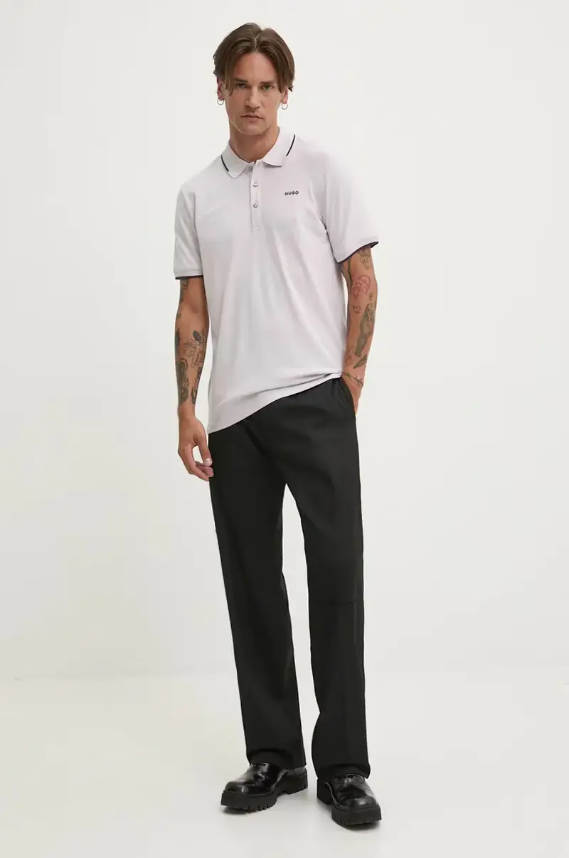 HUGO Polo Uomo 3349959 miniatura 2