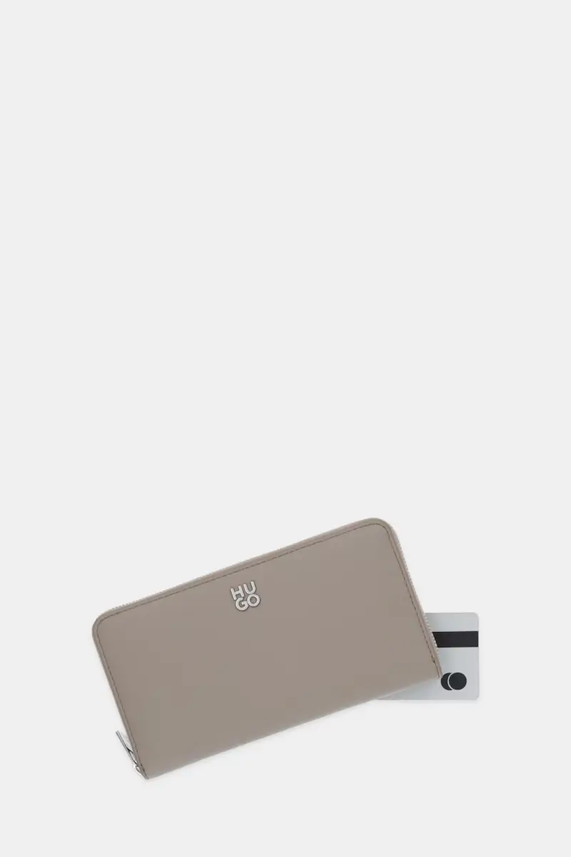 portafoglio donna colore beige 50547912 miniatura 3