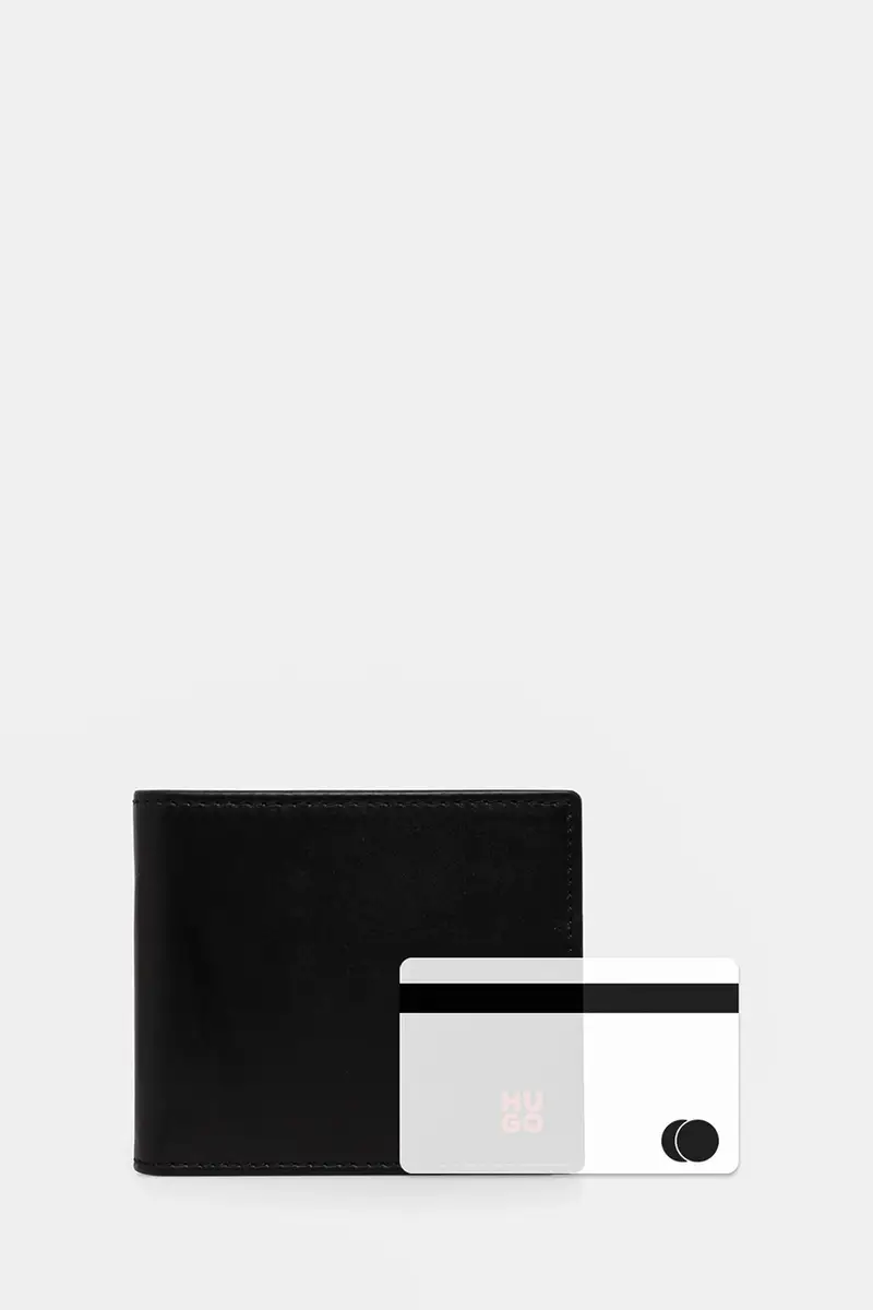portafoglio in pelle uomo colore nero 50546136 miniatura 5