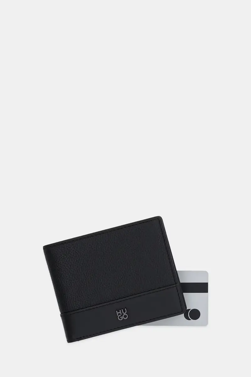 portafoglio in pelle uomo colore nero 50548772 miniatura 3