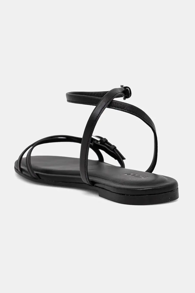 sandali in pelle Tayna donna colore nero 50542093 miniatura 3