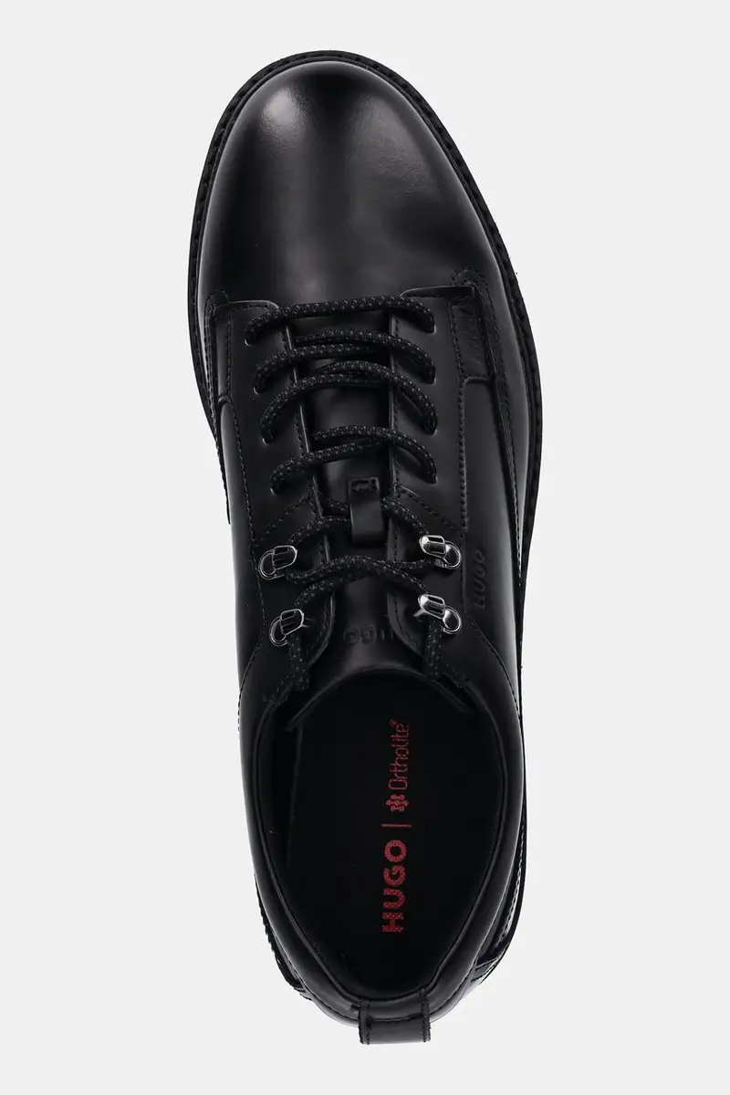 scarpe in pelle Draven uomo colore nero 50552707 miniatura 4