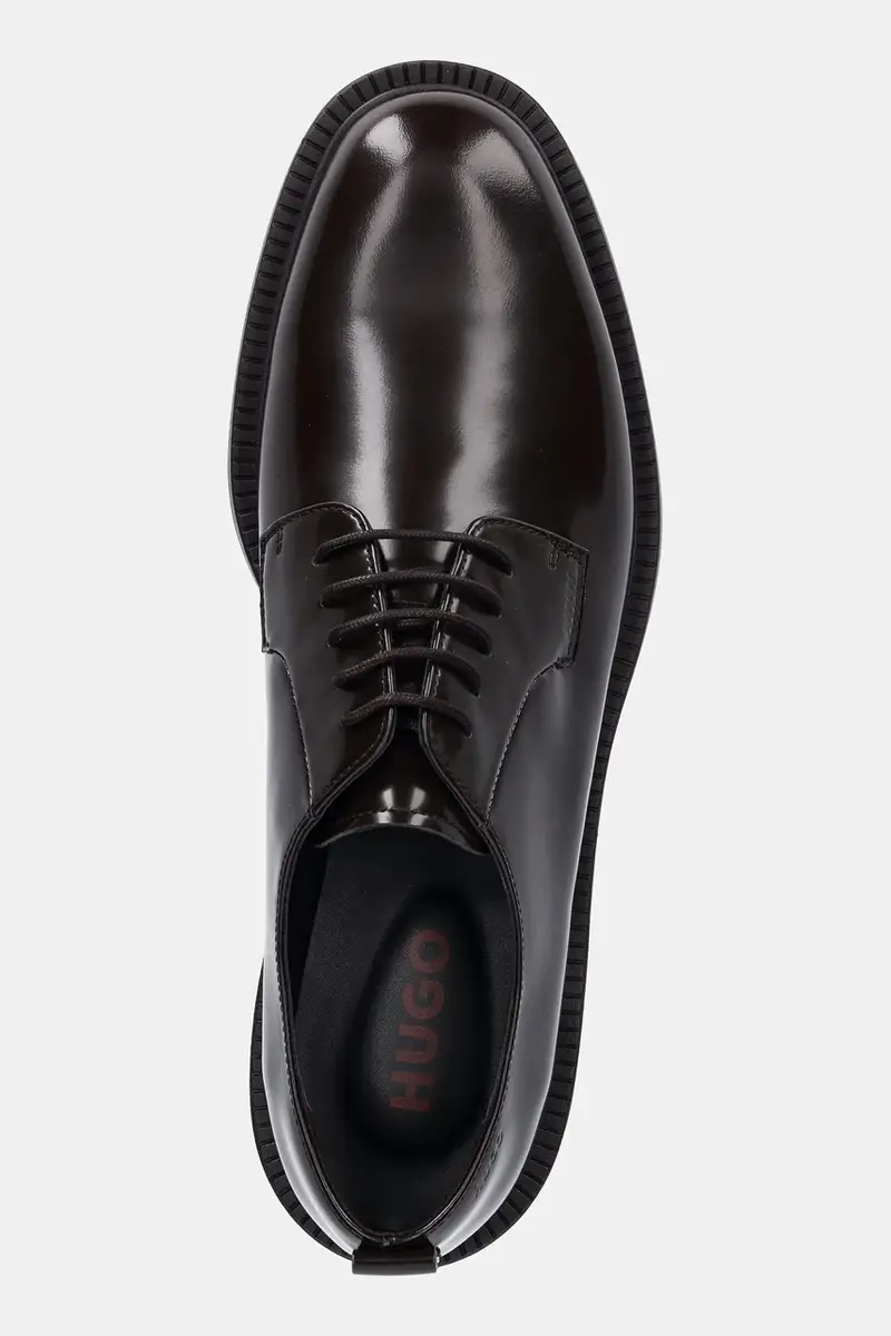 scarpe in pelle Lysander uomo colore marrone 50548654 miniatura 4