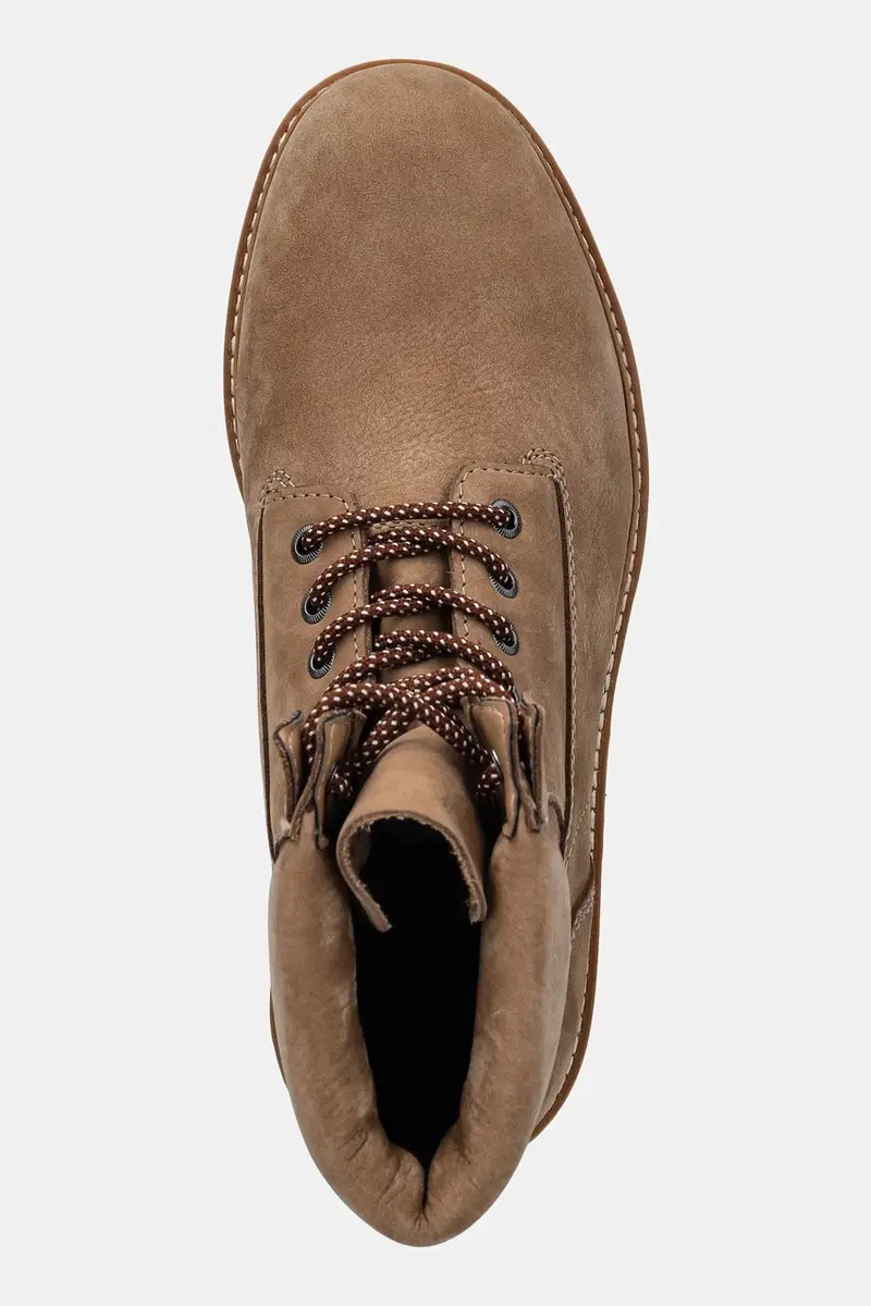 scarponi da trekking in pelle Draven uomo colore beige 50552695 miniatura 4