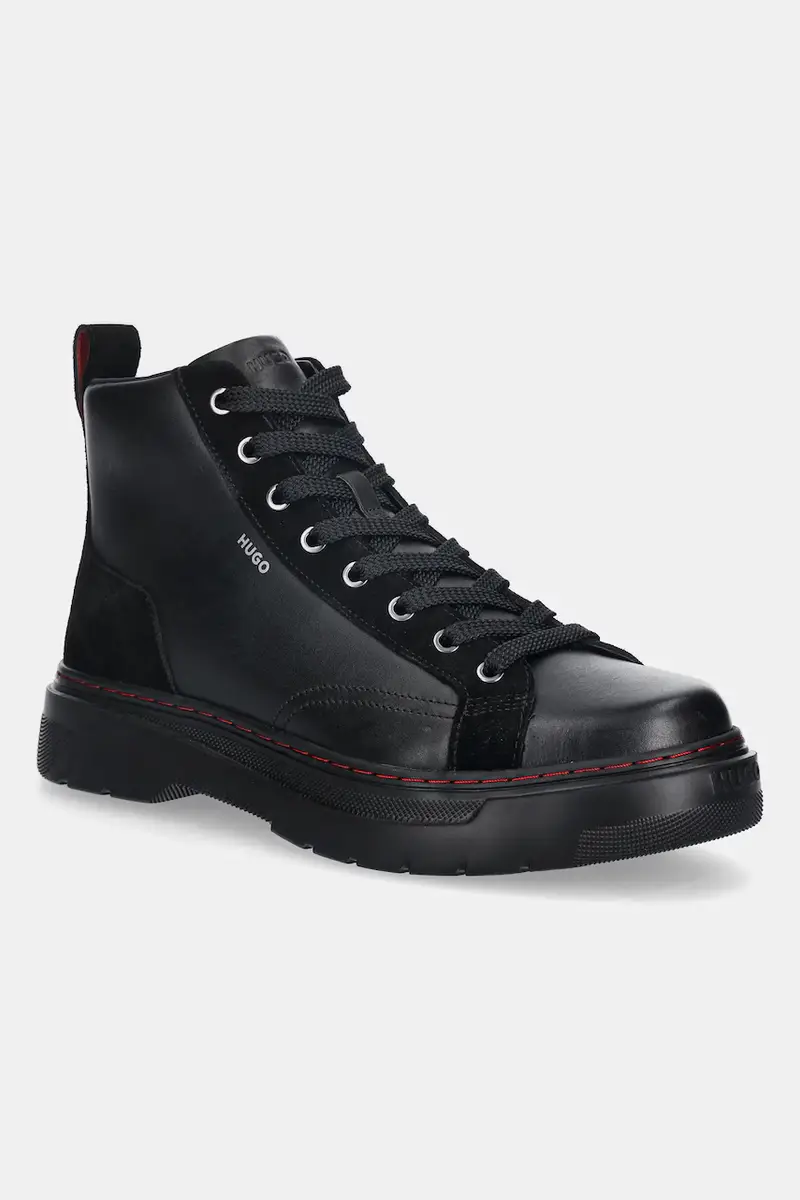 scarponi da trekking in pelle Urian uomo colore nero 50552641