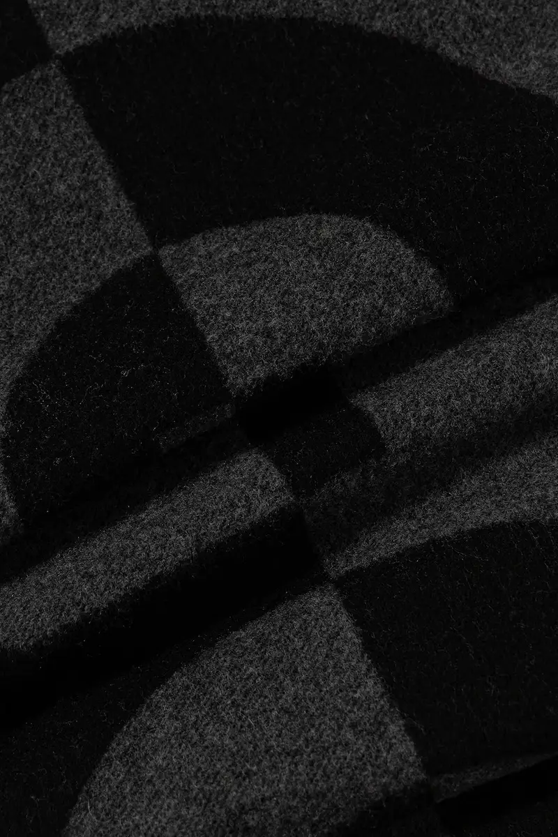 scialle con lana colore nero 50524767 miniatura 2