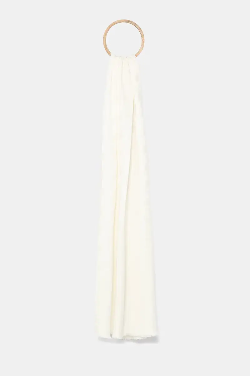 scialle donna colore beige 50538929