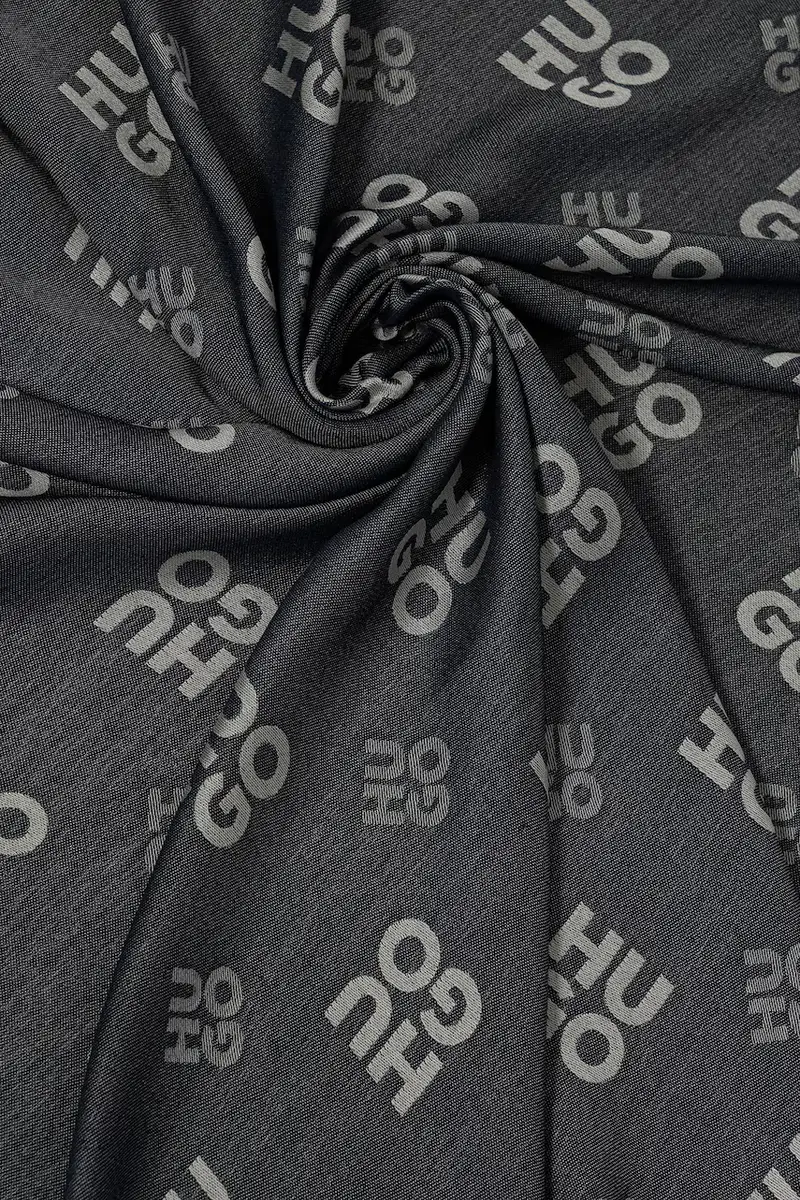 sciarpa donna colore beige 50517684 Blu navy miniatura 2