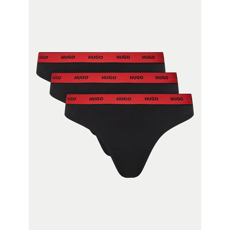 Set di 3 perizomi 50480150 Nero