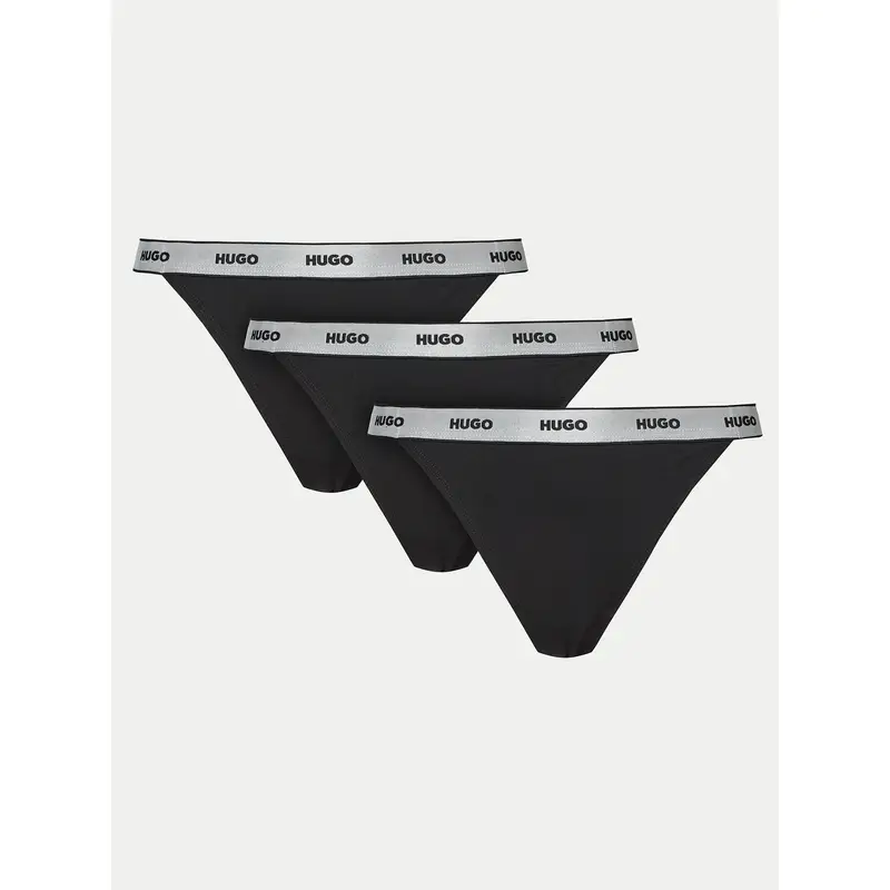 Set di 3 perizomi 50527212 Nero