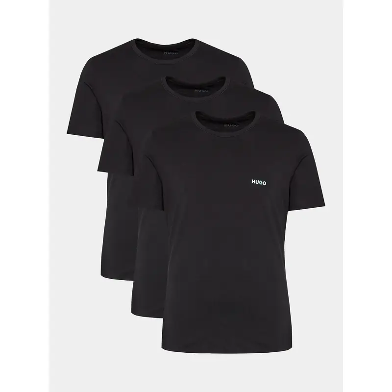 Set di 3 T-shirt 50480088 Nero Regular Fit