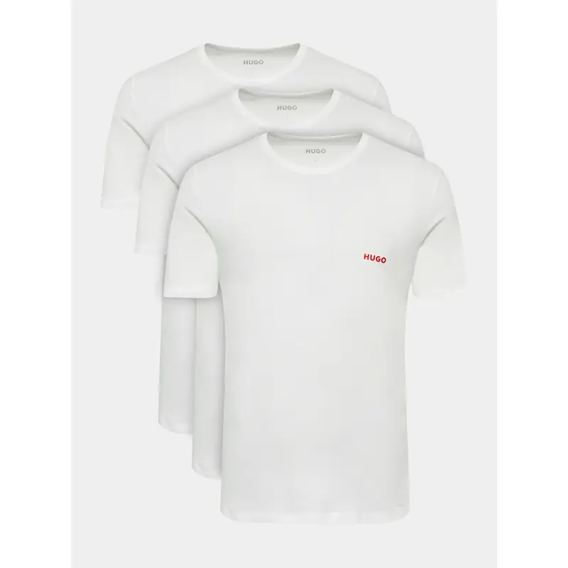 Set di 3 T-shirt 50493972 Bianco Regular Fit