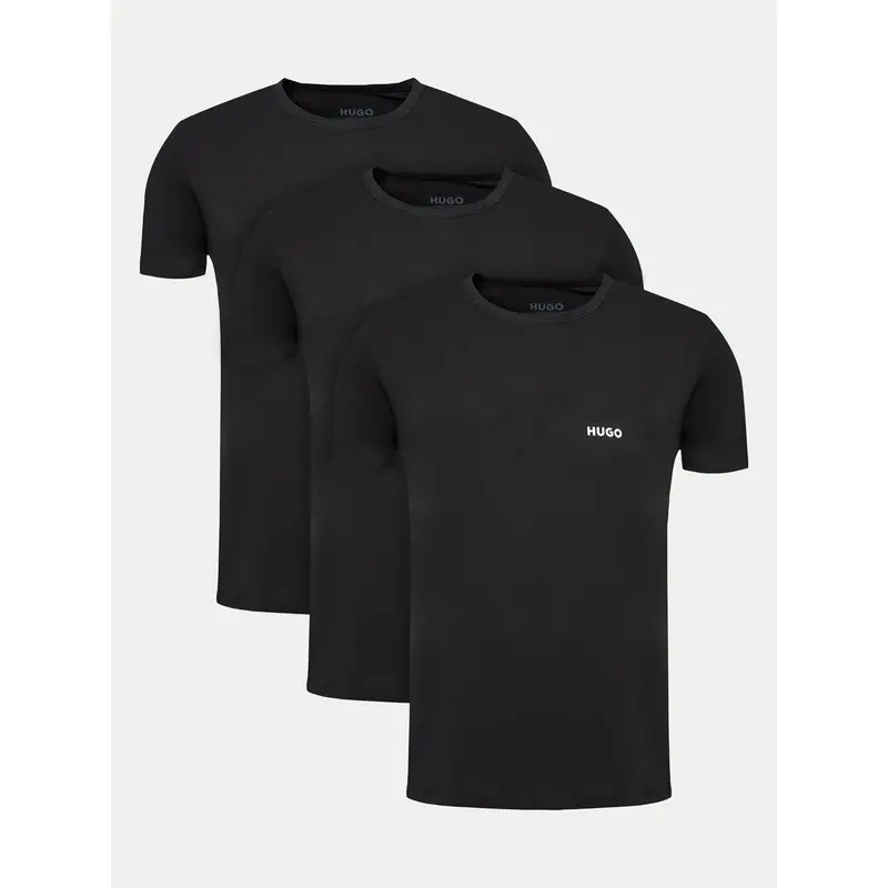 Set di t-shirt 50480088 Nero Regular Fit