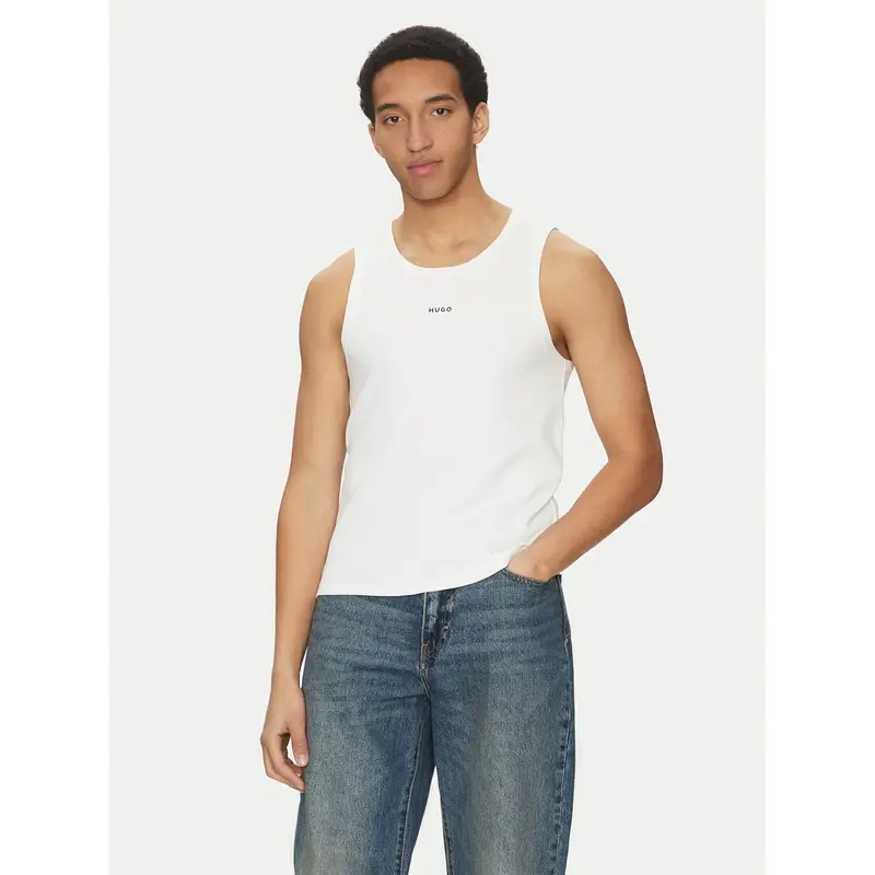 Smanicato Dapota 50542089 Bianco Slim Fit