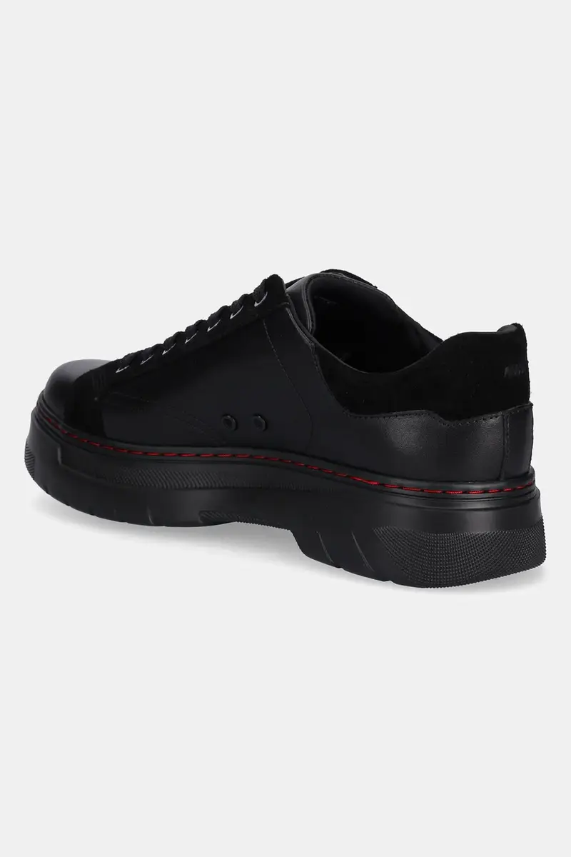 sneakers in pelle Urian uomo colore nero 50552620 miniatura 3