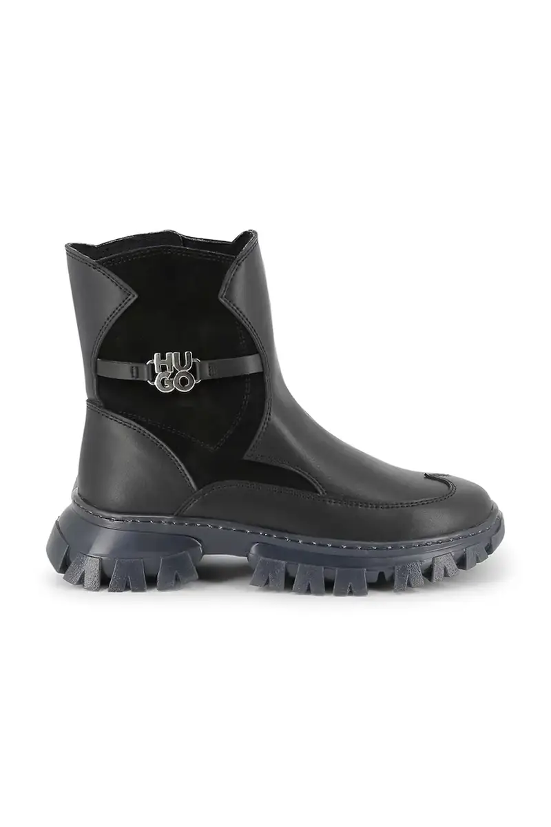 stivaletti alla caviglia colore nero G00542 miniatura 5