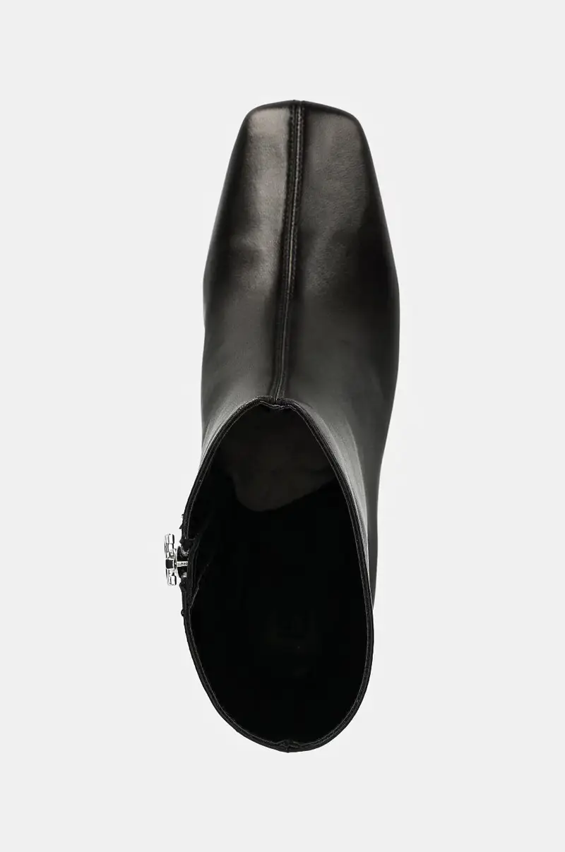 stivaletti alla caviglia in pelle Ariela donna colore nero 50531789 miniatura 4