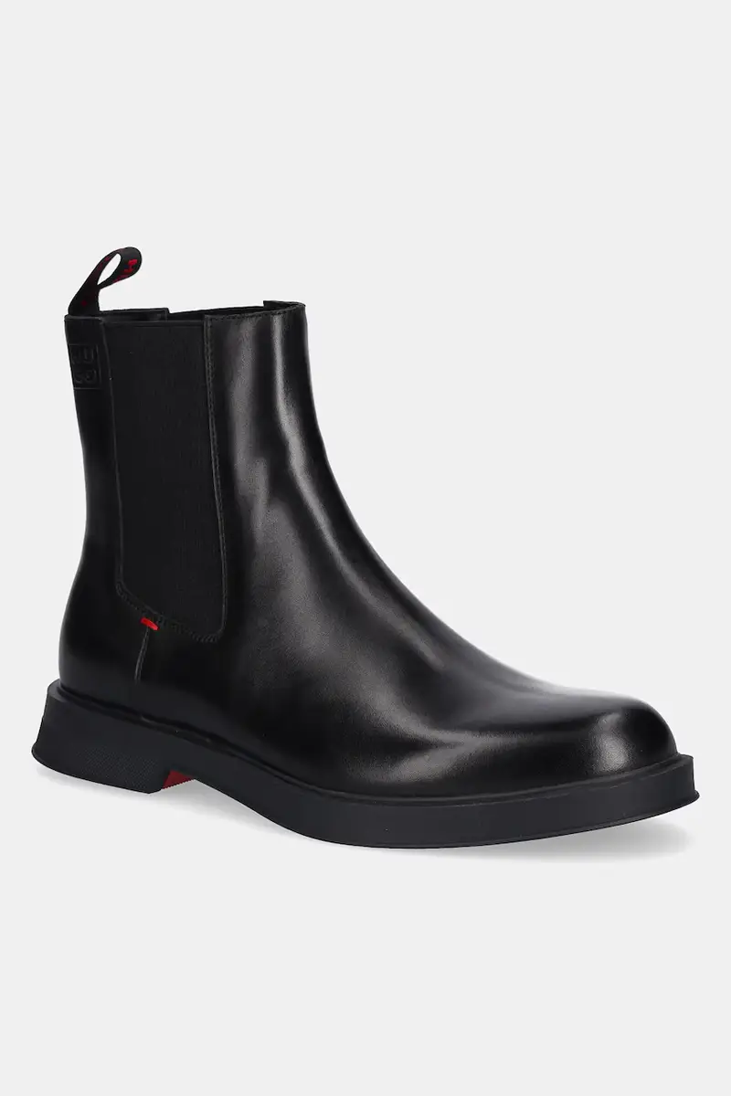 HUGO Stivaletti Chelsea Uomo Nero 3641775