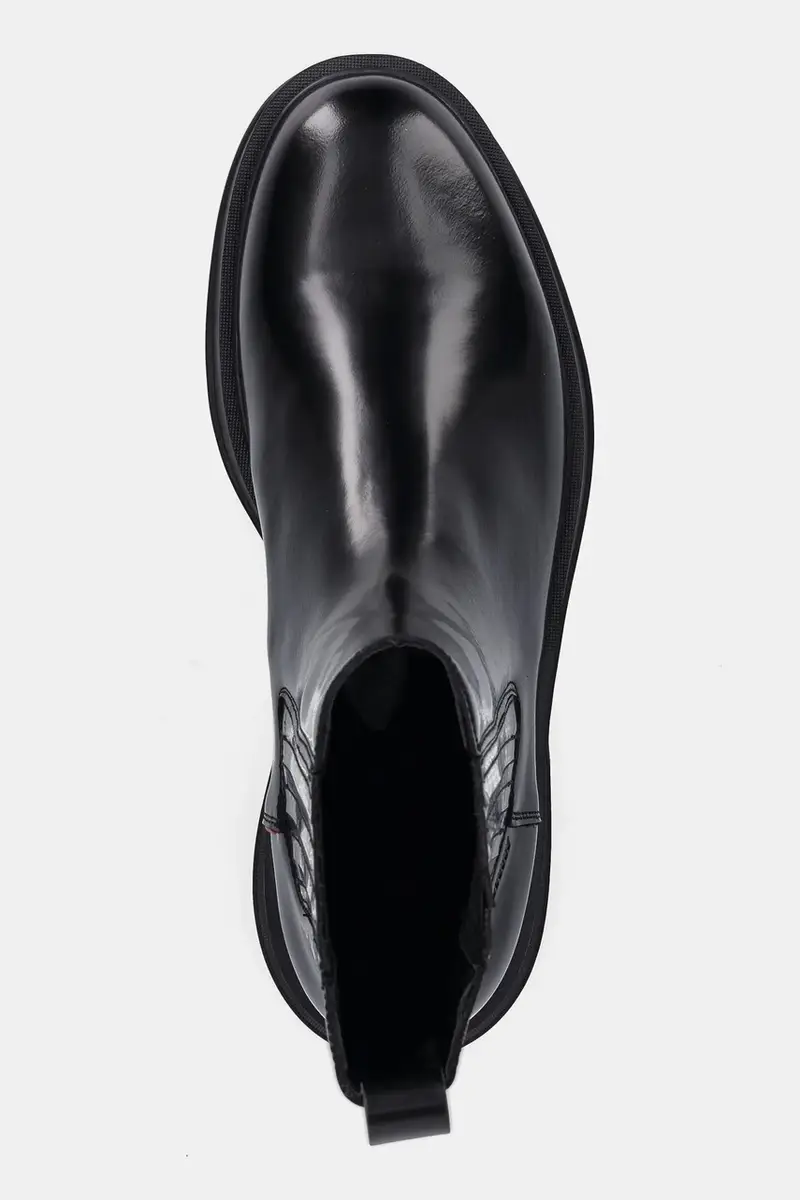 HUGO Stivaletti Chelsea Uomo Nero 3153259 miniatura 4