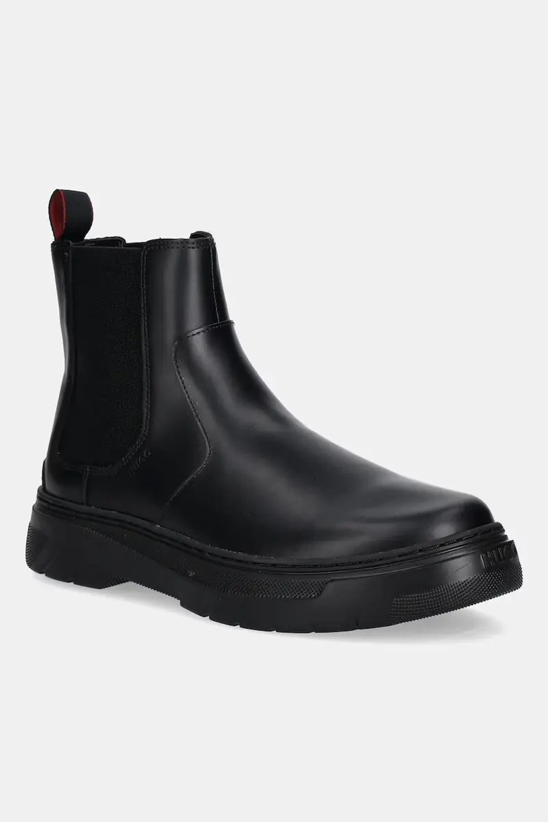 HUGO Stivaletti Chelsea Uomo Nero 3152555