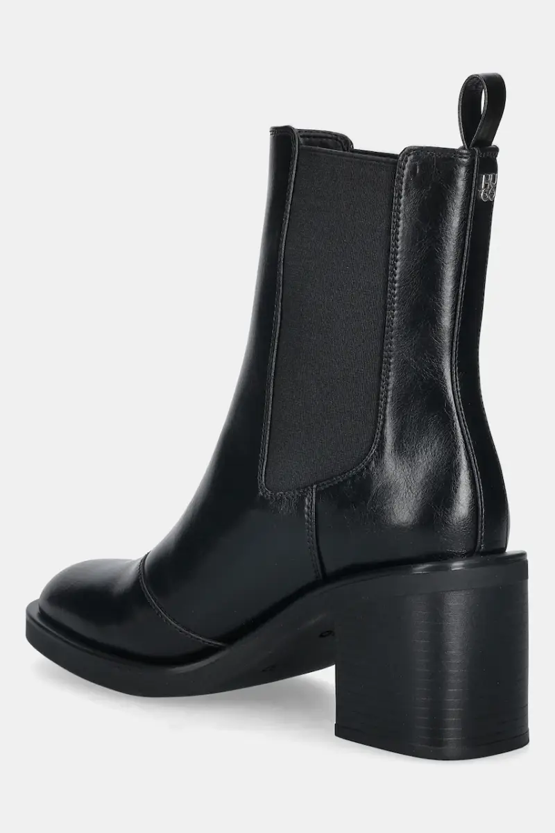 HUGO Stivaletti Chelsea Donna Nero 3647211 miniatura 3