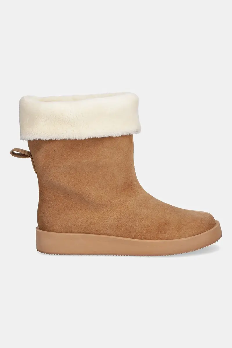 stivali da neve in camoscio Zaralyn colore beige 50552743 miniatura 2