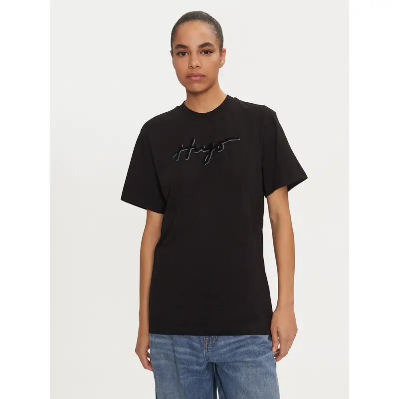 HUGO T-shirt Nero 3999254