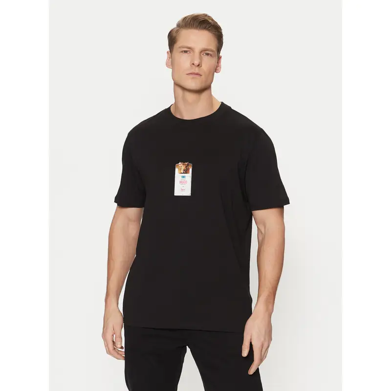 T-shirt 50530683 Nero Regular Fit