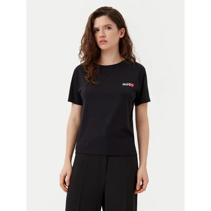 T-shirt 50534300 Nero Regular Fit