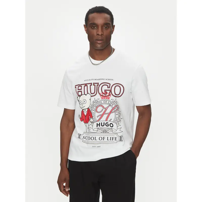 HUGO T-shirt Bianco 3540687