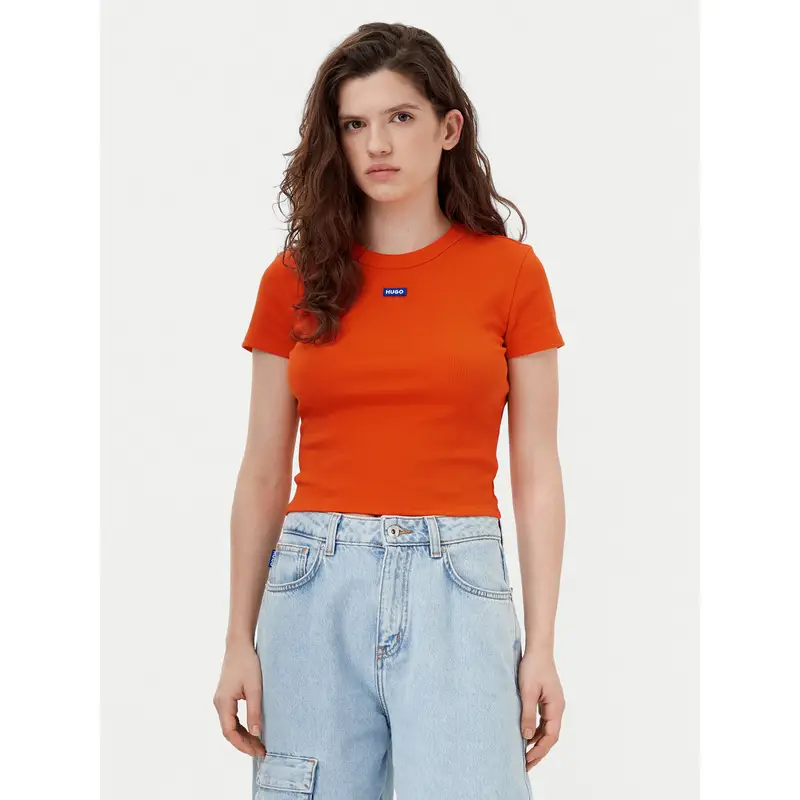 HUGO T-shirt Arancione 3757785