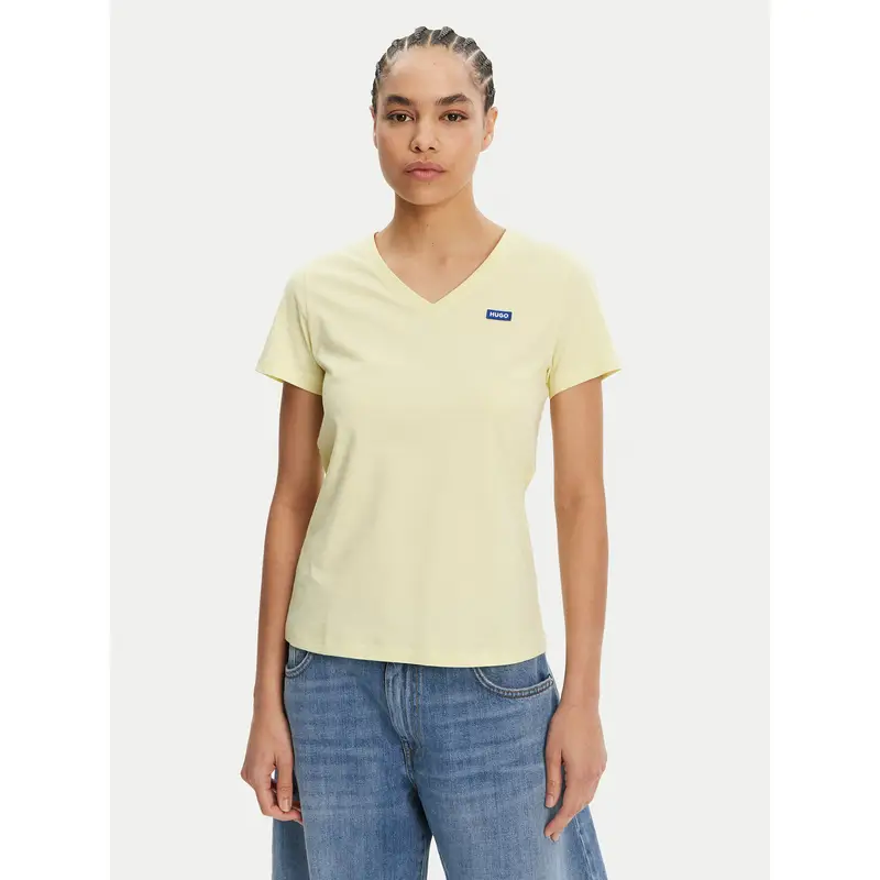 HUGO T-shirt Giallo 3218956