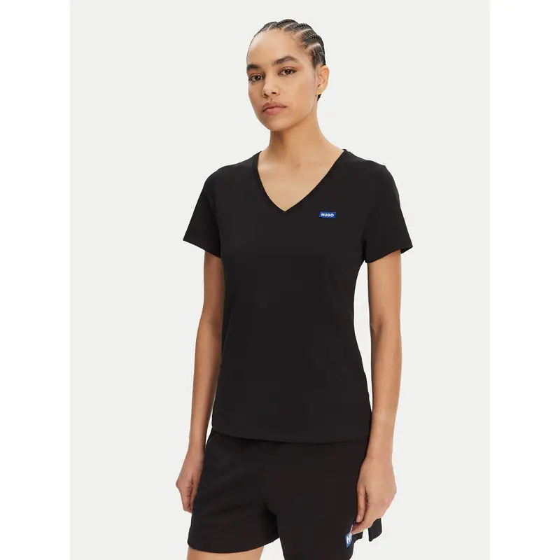 HUGO T-shirt Nero 3218949