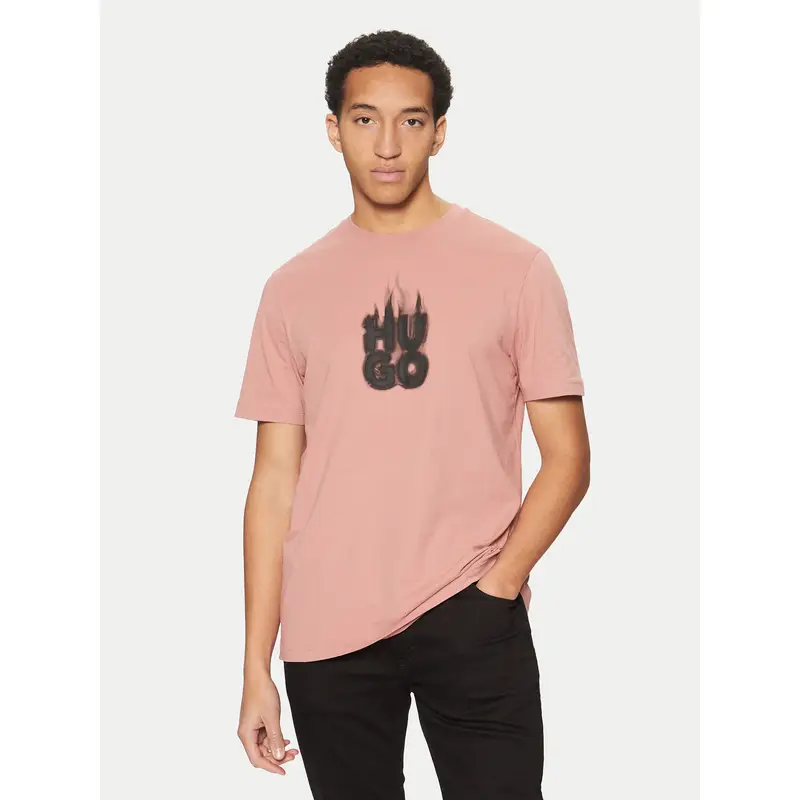 HUGO T-shirt Rosa 3345548