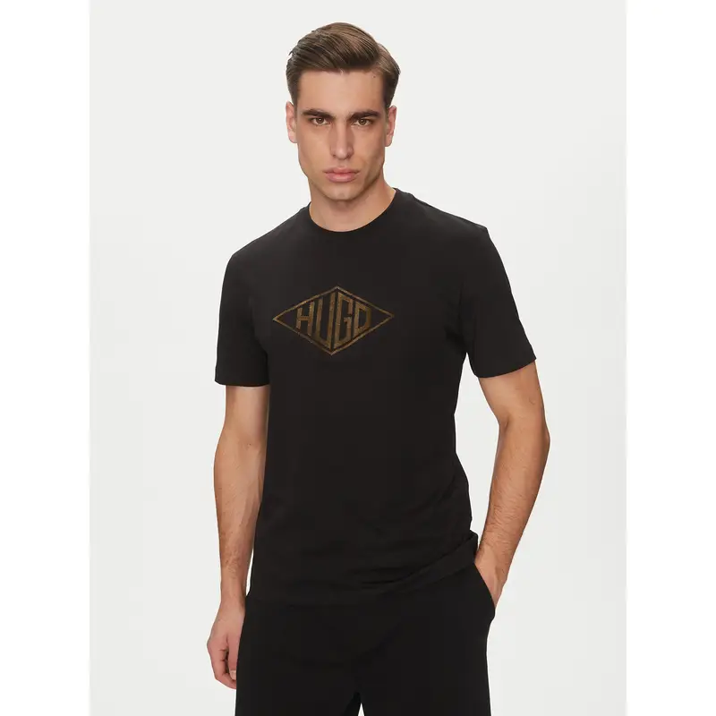 HUGO T-shirt Nero 3968607