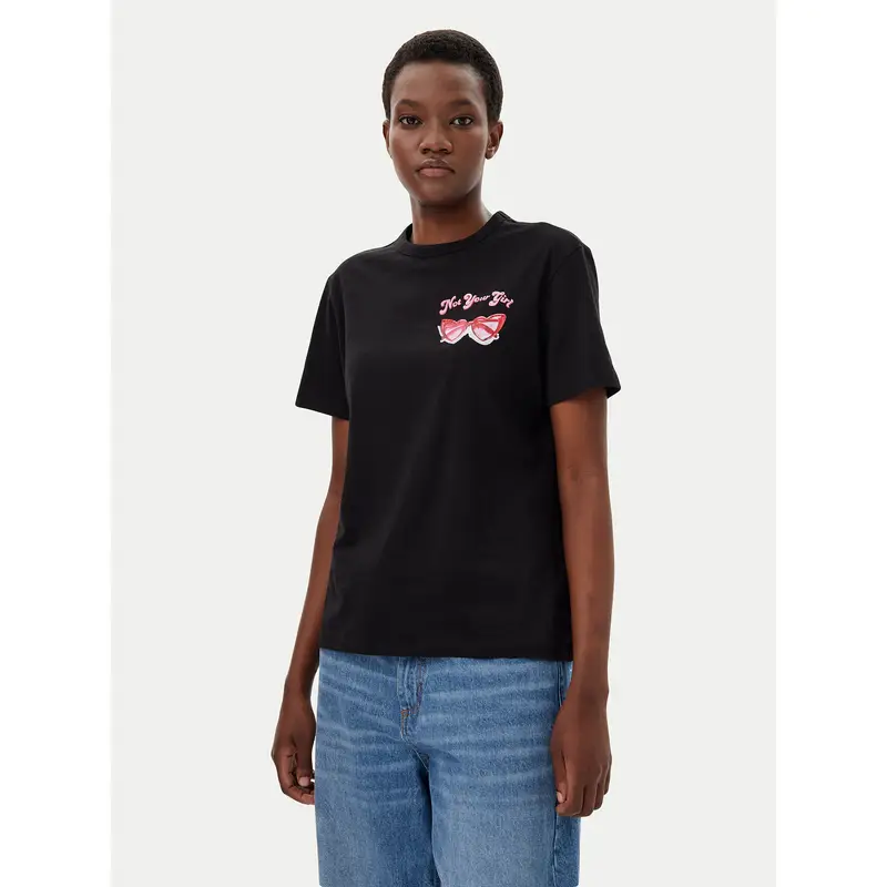 HUGO T-shirt Nero 3218912