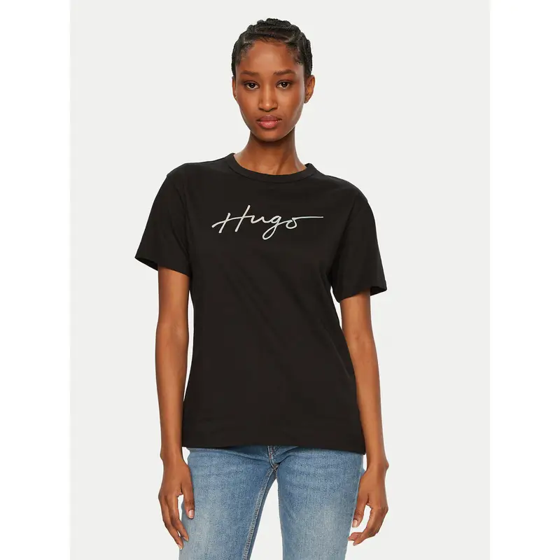 HUGO T-shirt Nero 3933254
