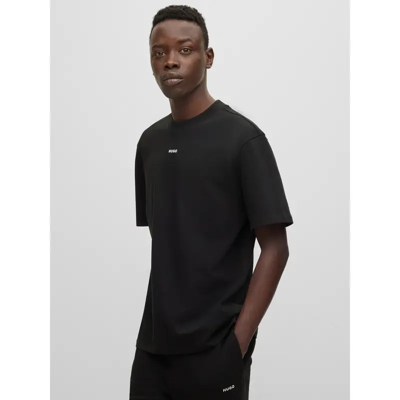 T-shirt Dapolino 50488330 Nero Relaxed Fit