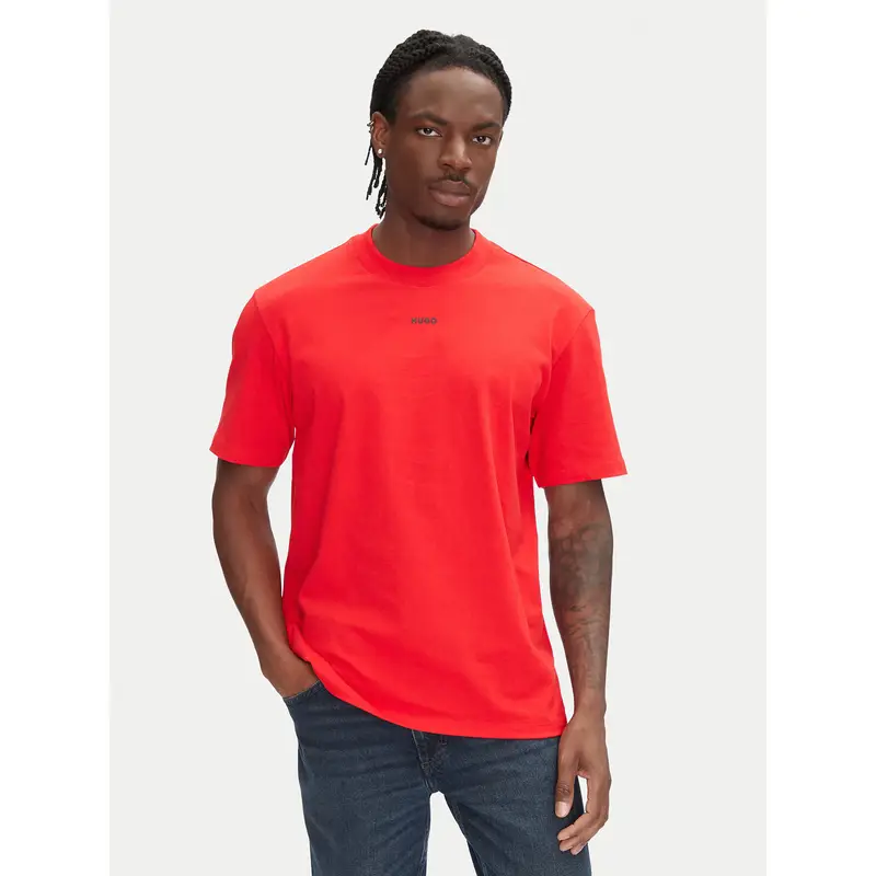 T-shirt Dapolino 50488330 Rosso Relaxed Fit