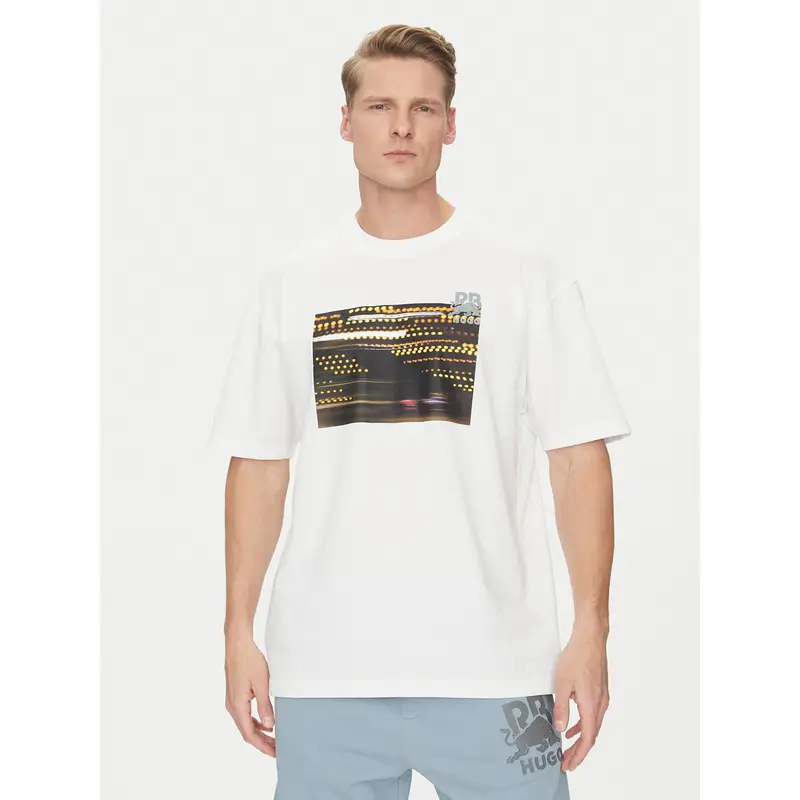 HUGO T-shirt Bianco 3222714