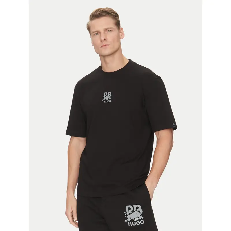 HUGO T-shirt Nero 3222708