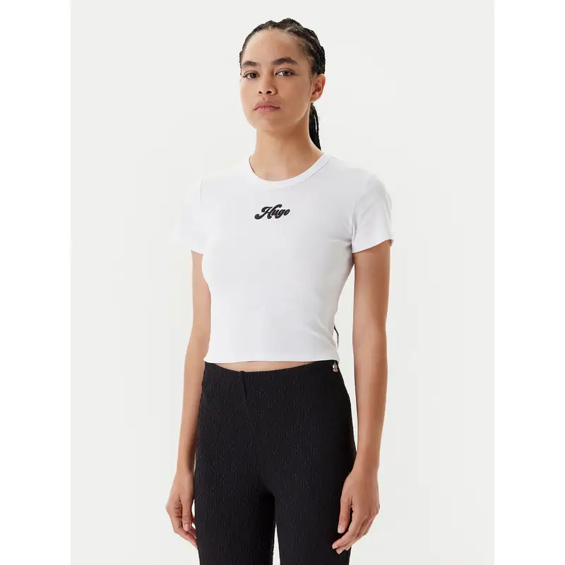 HUGO T-shirt Beige 3223978