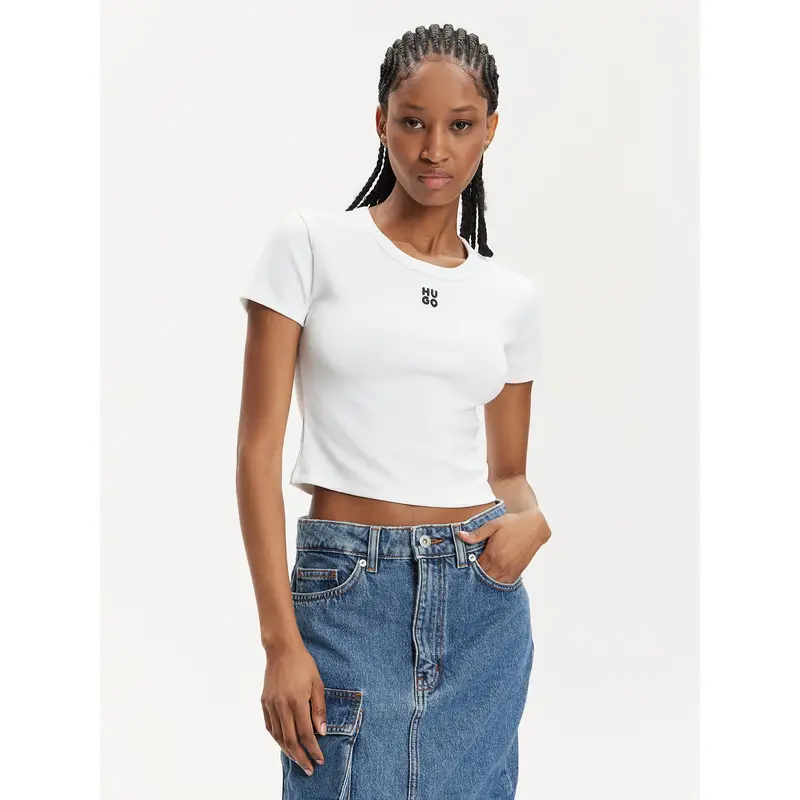 HUGO T-shirt Bianco 3206068