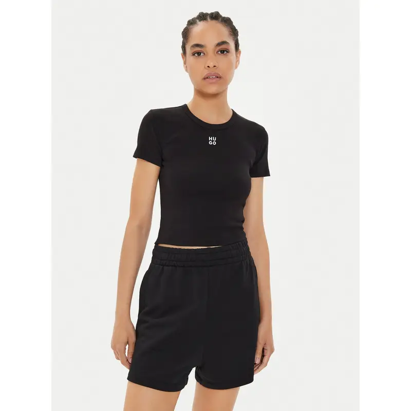 HUGO T-shirt Nero 3205166