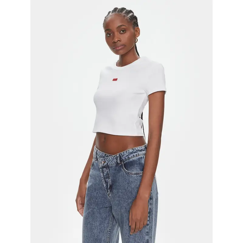 HUGO T-shirt Bianco 4236496