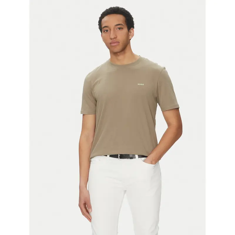 HUGO T-shirt Marrone 4239298