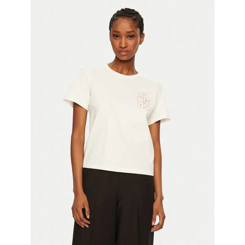 HUGO T-shirt Beige 3218701