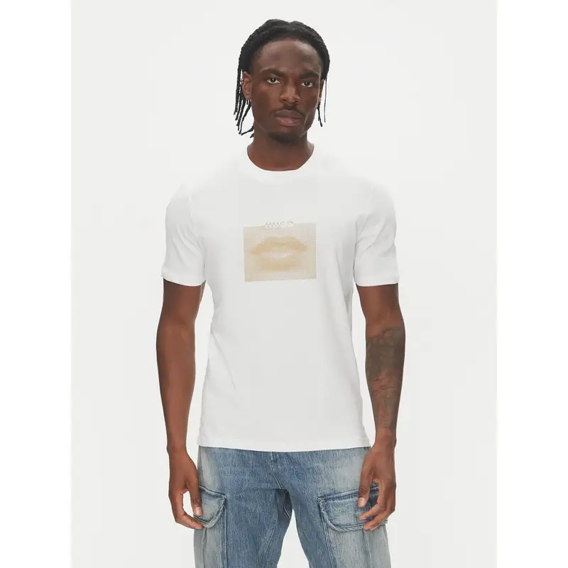 HUGO T-shirt Bianco 3225510